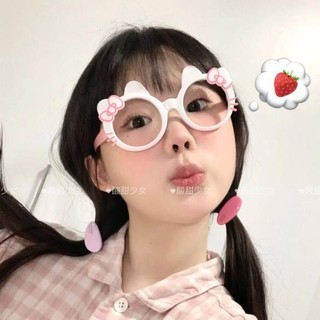 Khung kính Nhật Bản HelloKitty màu hồng ngọt ngào dễ thương