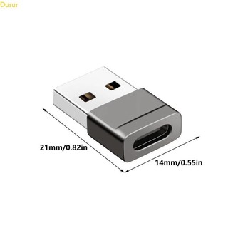 Bộ chuyển đổi USB sang Type C Dusur cho máy tính bảng có hỗ trợ giao thức sạc nhanh