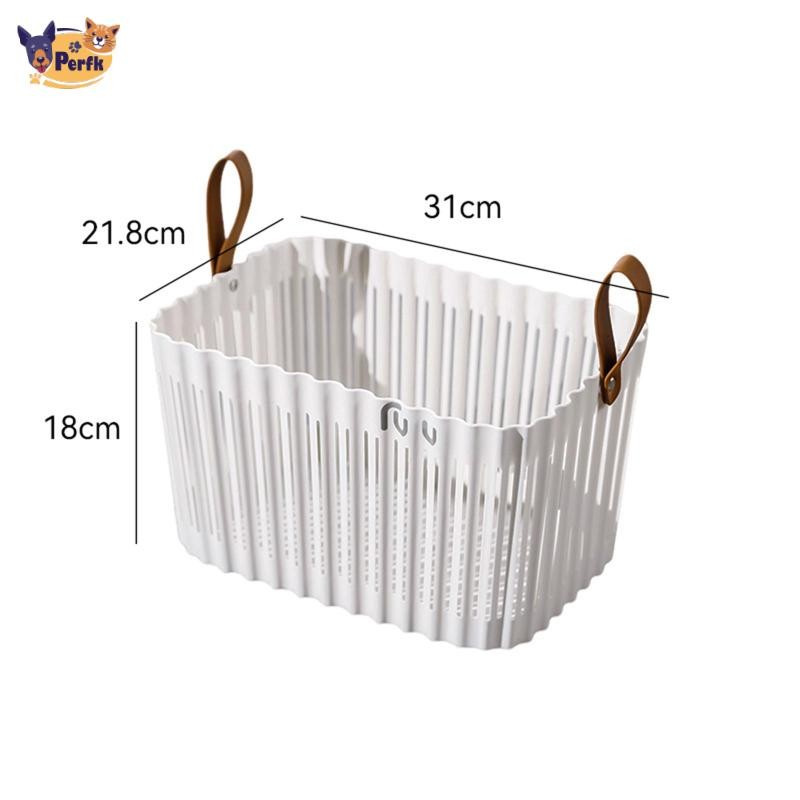 Giỏ đựng đồ tiện ích, giỏ giặt openwork hợp thời trang cho quần áo bẩn,