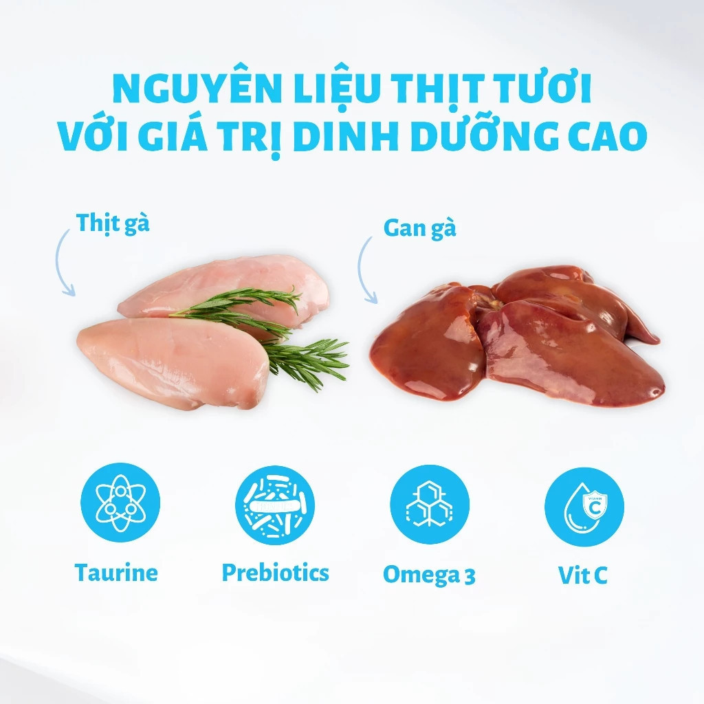 [COMBO 6 TÚI] Súp thưởng cho mèo Mr.Vet, bổ sung Omega 3, Prebiotics, Taurine hỗ trợ tiêu hóa và tim mạch