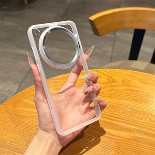 Ốp điện thoại di động dùng cho OPPOfindx8ultra gọng kim loại có độ trong suốt cao PC Ốp lưng mềm chống rơi mẫu mới đơn giản