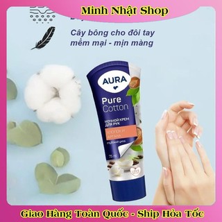 [DATE MỚI] Kem tay Aura Nga 75ml giúp dưỡng ẩm, mềm mịn
