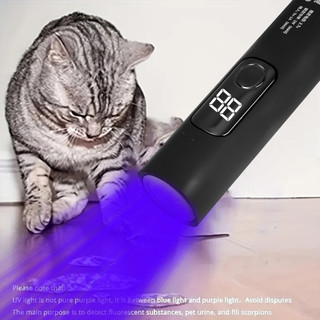 Đèn pin UV365 Đèn pin có thể phóng to 365nm có sạc USB để phát hiện chất huỳnh quang & Công cụ tìm bọ cạp