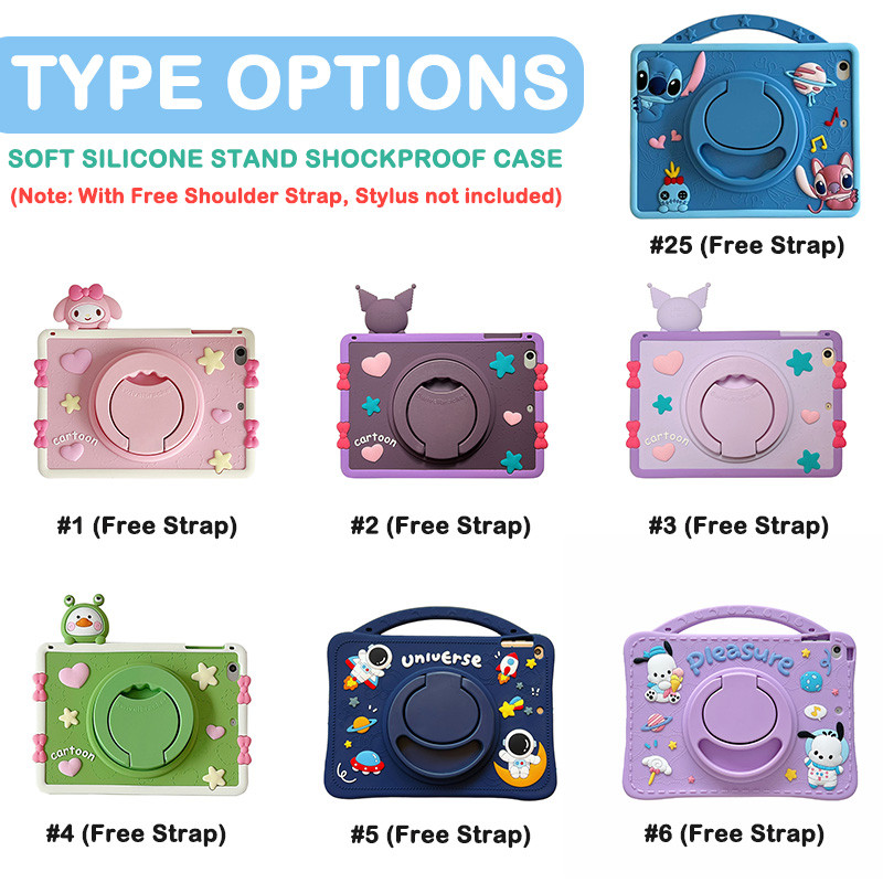 Ốp Lưng Silicon Mềm Cho Honor Pad X9a 11.5 2025 Honor Pad X9 X8 Pro Honor Pad X8a 11inch 2023 360° Nắp đứng có thể gập lại xoay