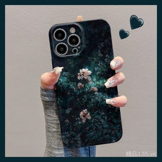 Ốp điện thoại hoa thanh lịch cho iPhone 16 Pro Max, iPhone 15 Plus/13 Mini, iPhone 14, iPhone 12