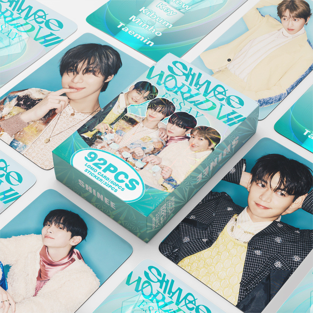 92 Cái / hộp SHINee Poet I Album Nghệ Sĩ Lomo cards MAD CỨNG Dán SUPERSTAR Atlantis Đừng Gọi Tôi Photocards Onew Kim Jonghyun Key Minho Taemin Bưu Thiếp YM