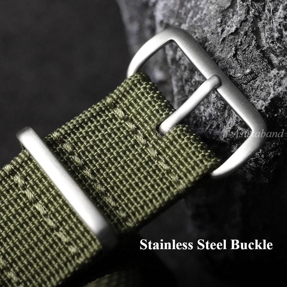 Militray Phong Cách NATO Nylon Dây Đeo Đồng Hồ Nhiều Màu Sắc Vải Dây Đeo Đồng Hồ Planet Series Dây Đeo Tay Thay Thế Nữ Đồng Hồ Phụ Kiện