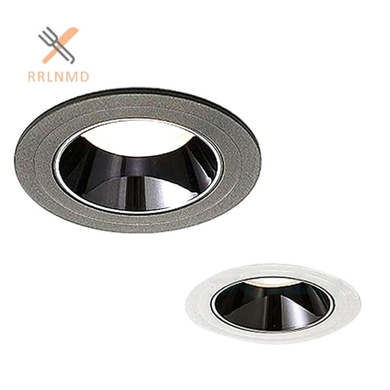 RRLNMD LED Spotlight Downlight O Nhẫn Trắng Chụp Đèn Vòng Adapter Che Khuyết Điểm Miếng Đệm Shim Vòng Đệm Ánh Sáng Đứng Nối Dài Miếng Đệm MỚI