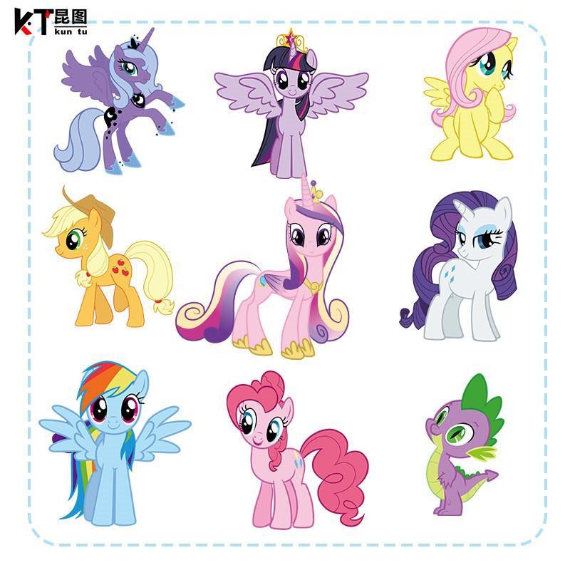 My Little Pony Kỳ Lân Phim Hoạt Hình Chống Nước Dán Xe Hơi Thân Trang Trí Vẻ Đẹp Sáng Tạo Xe Hơi Miếng Dán
