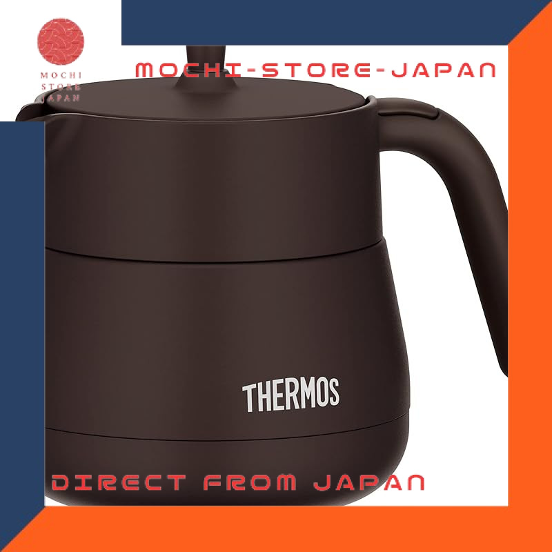 (Thermos) Vacuum Insulated Tea Pot with Strainer 450ml & 700ml Leak ...