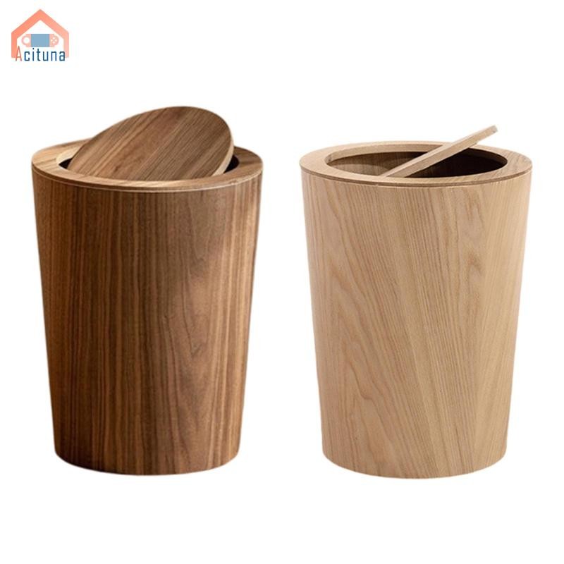 Thùng rác bằng gỗ Thùng rác, hiện đại, trang trí, thùng rác Giỏ đựng rác nhà bếp