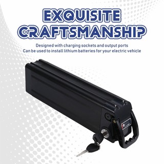 Pin Xe Đạp Điện Ebike 48V 18650, Hộp Bảo Quản Nhôm, Phụ Kiện