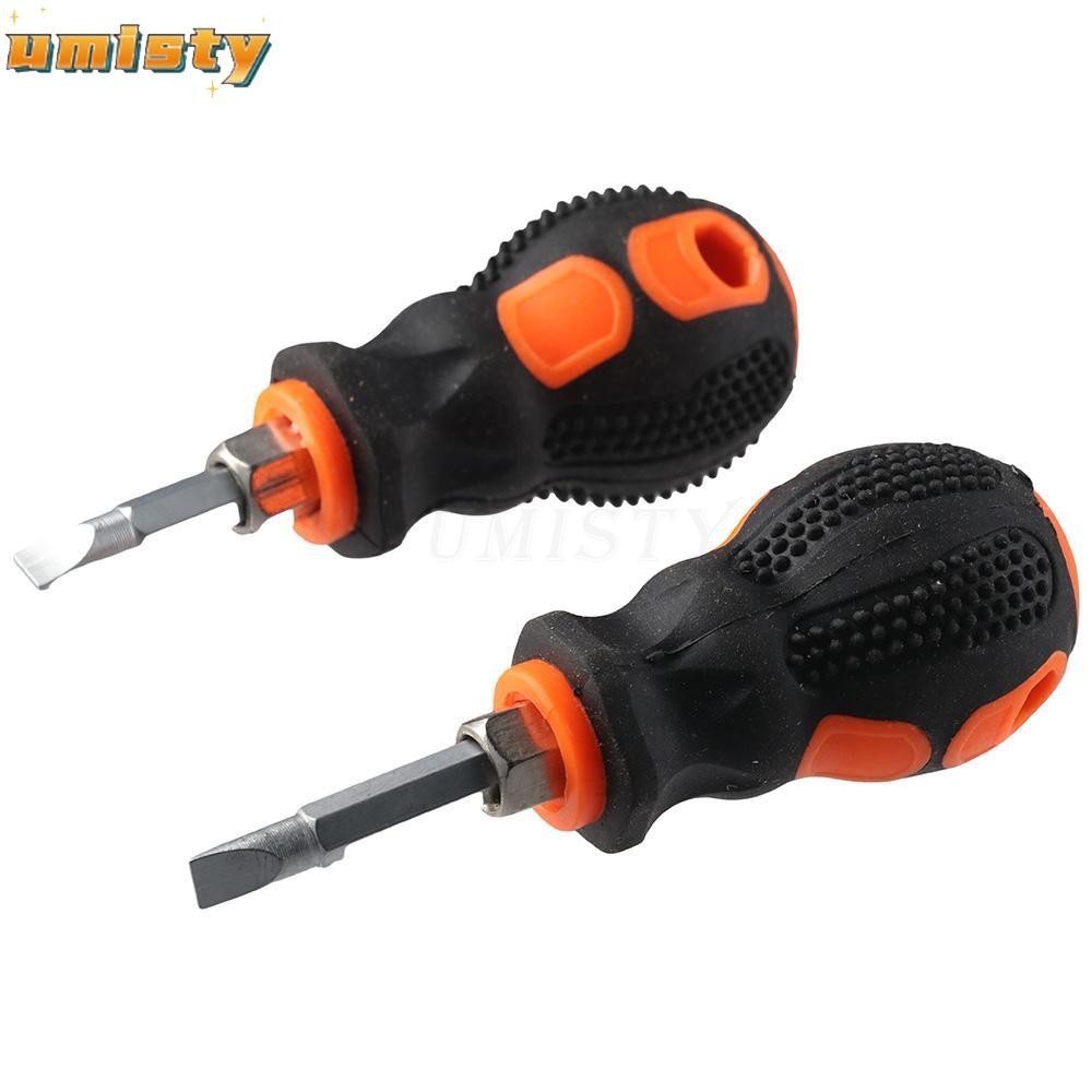 Tua vít có rãnh UMITY, Tua vít Phillips tay cầm ngắn đa năng, Bộ tuốc nơ vít Bits Dụng cụ kính thiên văn 2 trong 1