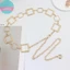 Sund Vuông Thắt Lưng Thời Trang Móc Kim Loại Dây Thắt Lưng Ins Phong Cách Phù Hợp Với Váy Áo Sơ Mi Và Bộ Đồ Trang Trí Dây Thắt Lưng Có Thể Điều Chỉnh Dây Xích Charm Bụng Cơ Thể Cho Nữ Và Bé Gái VN