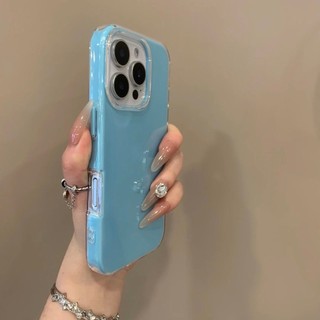 Ốp điện thoại hai lớp Dopamine Jelly màu trơn cho iPhone16 15 14 13 12 11 Pro Max Bảo vệ Camera chống sốc Vỏ mềm chống rơi