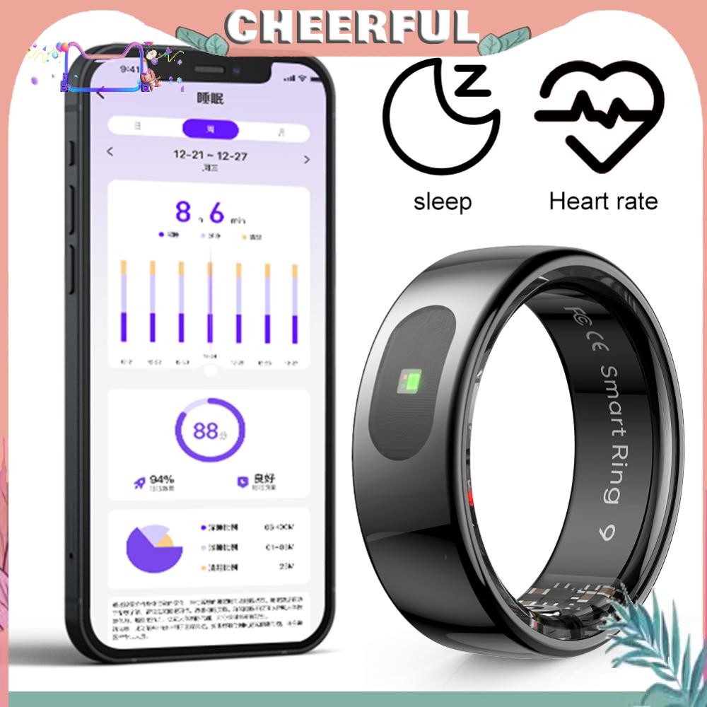 Smart Ring R08 Health and Sleep Monitor 5ATM Chống nước cho điện thoại ...