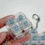 Móc khóa YUJINI Fidget, Bàn phím ngón tay giảm căng thẳng tiện ích, Nút Keycap 4 / 5 Phím Vượt qua thời gian Mũ bàn phím dành cho người lớn