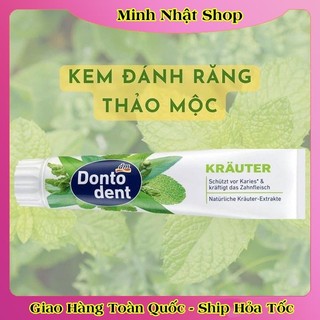 Kem đánh răng Dontodent nội địa Đức 125ml - Mẫu mới nhất