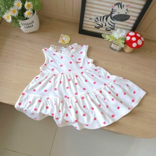 Váy xòe 2 tầng Bunnybaby xin xắn chất thun cotton mềm cho bé 1-5 tuổi
