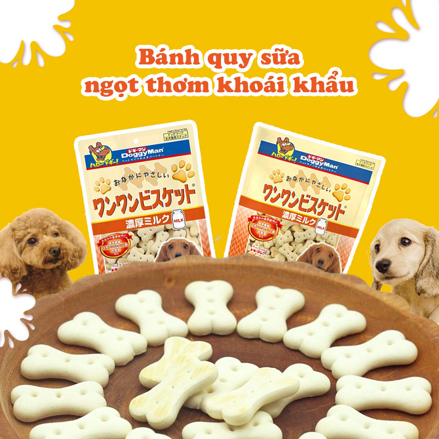 Doggyman Bánh quy sữa cho chó 580g