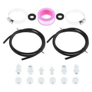 Bộ lắp ráp hệ thống nước bể bơi Yoo Thành phần nhựa trắng bền cho thiết lập CLX220PAK Van kiểm tra Van điều khiển