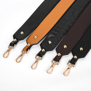 Dây túi xách bằng da PU họa tiết vải dài 105cm rộng 5cm, giải nén, phù hợp với nhiều loại túi