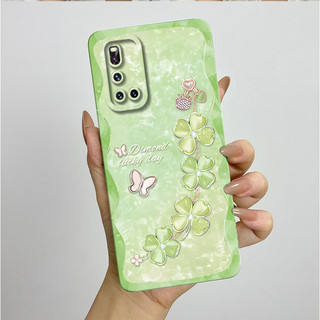 Dành Cho Vivo 1933 V19 Ốp Lưng Chống Sốc Thẩm Mỹ Hoa Bướm Xinh Đẹp Silicon Mềm Mờ TPU Vỏ Cho VivoV19 Vỏ Bảo Vệ