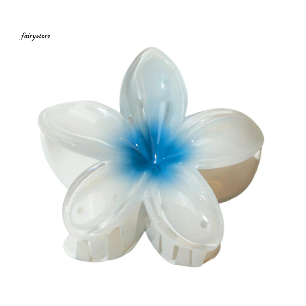 Fairystore| Phụ Nữ Tạo Kiểu Tóc Dụng Cụ Màu Gradient Hoa Tóc Móng Vuốt Chống Trơn Trượt Cho Nữ Dụng Cụ Tạo Kiểu Tóc Đông Nam Á Yêu Thích Phụ Kiện Tóc