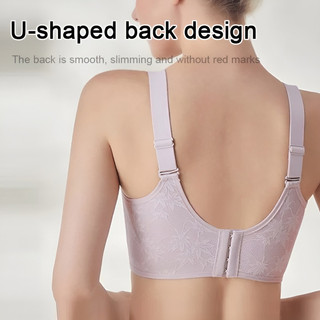 『 Brelira 』 Full Cup Minimizer Bra Siêu Mỏng Ngực Lớn Nhìn Nhỏ Có Thể Điều Chỉnh Liền Mạch Chống Chảy xệ Không Dây Thoải Mái Cho Nữ ​​Quần lót​​