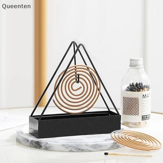 Queenten Sắt Muỗi Cuộn Dây Giá Đỡ Hương Cuộn Dây Lư Khung Hiện Đại Đuổi Hương Giá Cho Hộ Gia Đình Phòng Ngủ Sân QT
