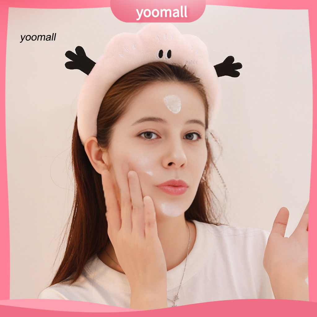YO / Hair Hoop Co Giãn Tóc Vòng Hoạt Hình Đáng Yêu Băng Đô Cho Phong Cách Hàng Ngày Nhẹ Phụ Kiện Tóc Cho Nữ Hoàn Hảo Cho Người Mua Đông Nam Á
