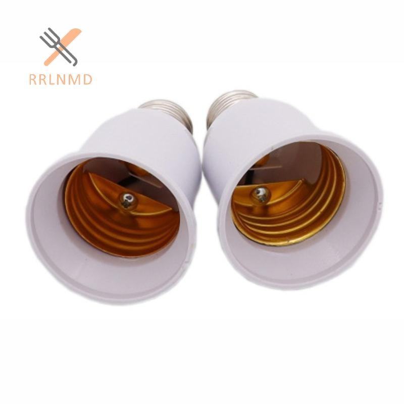 Ổ cắm đèn RRLNMD E17 E17 sang E27 LED Halogen CFL Bóng đèn Bộ chuyển đổi đèn MỚI