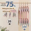 Móc Phơi Đồ Cho Bé 2 Tầng GreenHome, Móc Treo Đồ Lót, Tất Vớ Inox Không Gỉ Xoay 360 Độ Chống Trượt