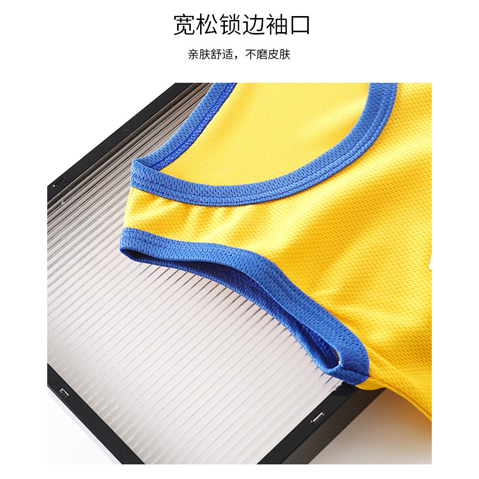 Trẻ Em Bóng Rổ Đồng Phục Phù Hợp Với Mùa Hè Nhanh Khô Bé Trai Bé Gái Áo Thể Thao Quần Short 8O-130 Kích Thước TV6M