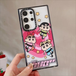 Crayon Shin Chan Acrylic Samsung Dành Cho Samsung Galaxy Samsung Galaxy Samsung S25 24 23 22 UItra S25 24 23 Plus Vỏ Bảo Vệ Chống Sốc