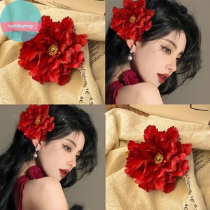Sund Hawaii Hoa Dành Cho Nữ Cô Gái Lãng Mạn Bohemian Hoa Bên Kẹp Tóc Ngọt Ngào Kẹp Tóc Thời Trang Phụ Kiện Tóc Quà Tặng VN