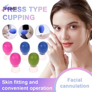 YOWEI 5 Chiếc Cốc Massage Silicon Cho Cơ Thể Mặt Cổ Máy Mát Xa Mắt Bể Hút Chân Không Chăm Sóc Da Mặt Cơ Thể, Chống Lão Hóa Làm Đẹp VN