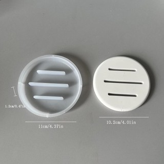 Khuôn Silicon Chịu Nhiệt Dễ Dàng Phát Hành Xà Phòng Món Ăn Khuôn Tự Làm Chống Dính Cho Máy Làm Xà Phòng Phòng Phòng Tắm Diy Crafters