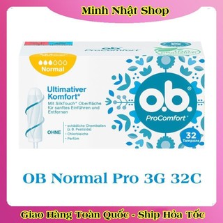 [Có che tên] Băng vệ sinh Tampon Ob Đức - Date mới đủ Bill