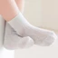 Yoo Baby Loose Mouth Tất Không Xương Hàng Dệt Kim Lưới Thoáng Khí Trong Ống Tất 3 Đôi