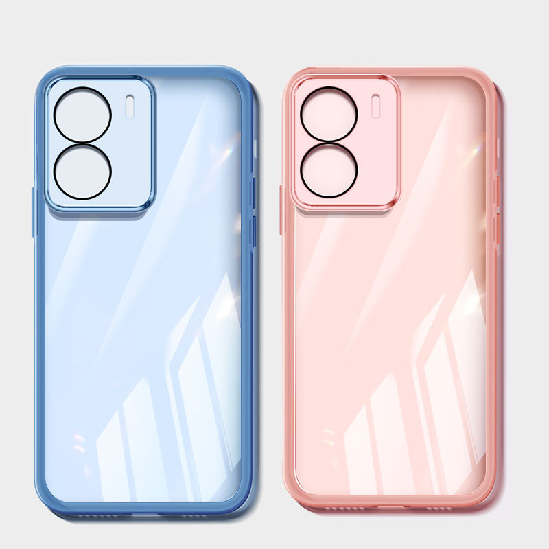 Ốp Điện Thoại Trong Suốt Màu YBD Cho OPPO A5X Hon Full Coverage Camera Có Bảo Vệ Ống Kính Vỏ Mềm Silicon