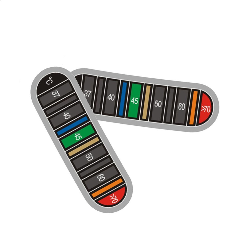 Bottle Thermometer Sticker Reusable Color Change Band for Home Or OfficeCoffee Cup Thermometer Strip Adhesive jiwvn