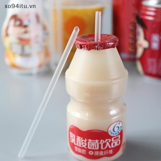 XOITU 500 Chiếc DIY Ống Hút Nhựa Dùng Một Lần Ngắn Trong Suốt Nhọn Mỏng Ống Hút Uống Hàng Hóa Phụ Kiện Nhà Bếp VN
