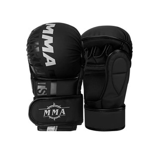Găng boxing nửa ngón MMA/Sanda dày, cho trẻ em và người lớn, tập đấm bao cát trong nhà