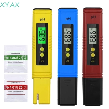 Máy kiểm tra chất lượng nước XYAX Bộ lọc PPM Bút kiểm tra nước có độ chính xác cao Máy đo nước hồ bơi 0,01 PH Bút thử