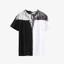 Áo Thun Burlong Đen Trắng Phối Nửa Thân KCloset Áo Phông Cotton Dày Dặn Dáng Rộng Nam Nữ NA920
