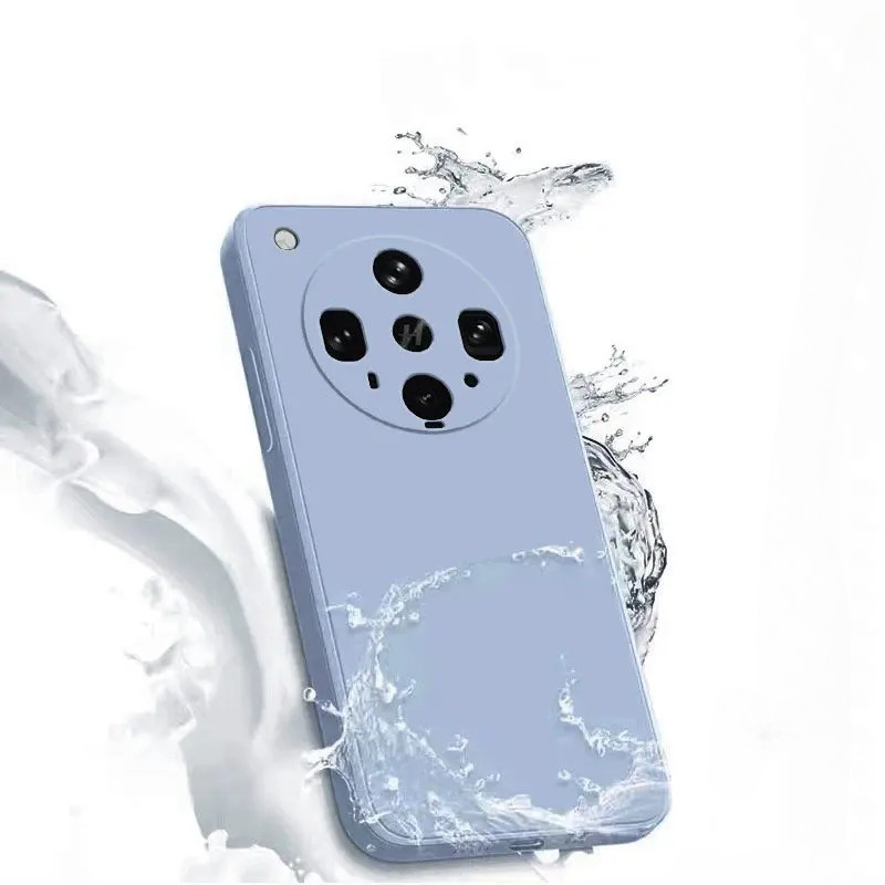 Oppo Vỏ điện thoại TPU silicon lỏng thân thiện da cho Find X8/X8s/X8 Ultra/X8s Plus/X8 Pro chống vân tay