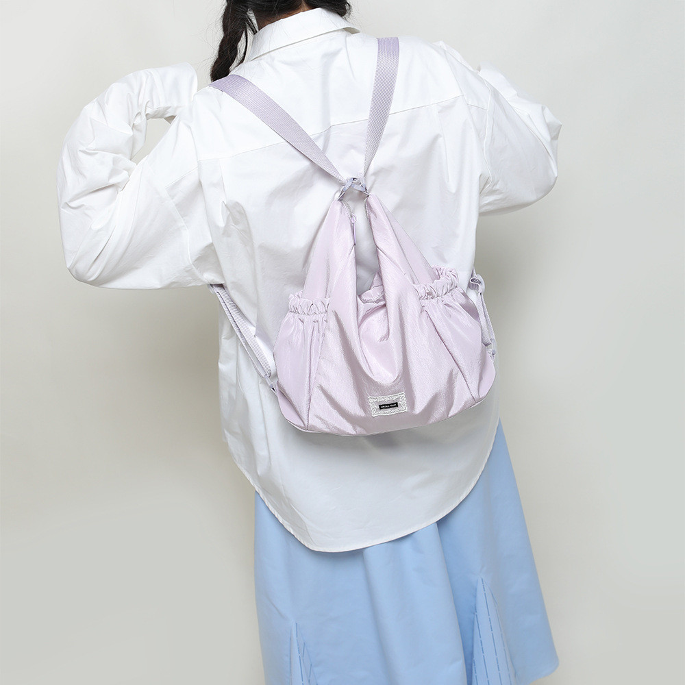 Phong cách Hàn Quốc mới thời trang kẹo màu chống thấm nước dung tích lớn đa chức năng nylon túi đeo vai thông thường