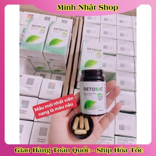 Viên uống diệt ký sinh trùng Detoxic của Nga lọ 20 viên