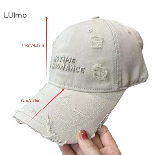 LUImo Mũ Nữ Xuân Hè Nhỏ Tươi Bóng Chày Thời Trang Màu Sắc Tương Phản Đạt Đỉnh Mũ Túi Đôi Đa Năng Mũ Thể Thao SBS